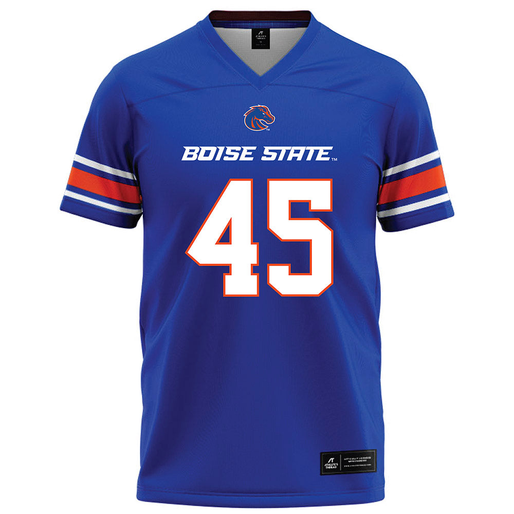 Boise State - NCAA Football : Markell Bowens - Blue Football Jersey-0