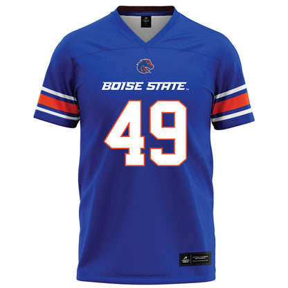 Boise State - NCAA Football : AJ Maes - Blue Football Jersey