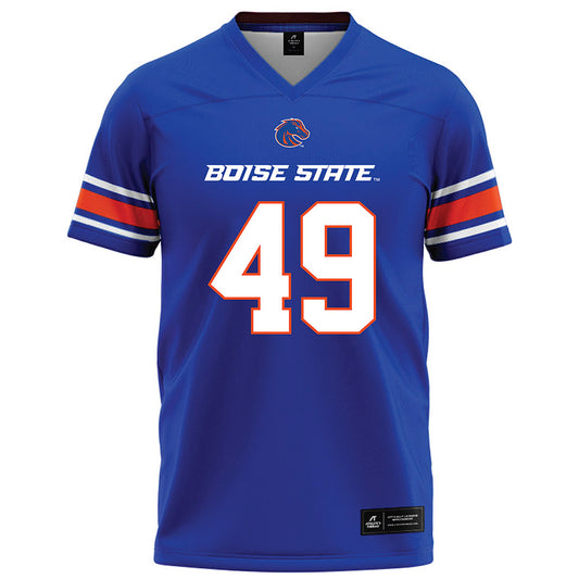 Boise State - NCAA Football : AJ Maes - Blue Football Jersey