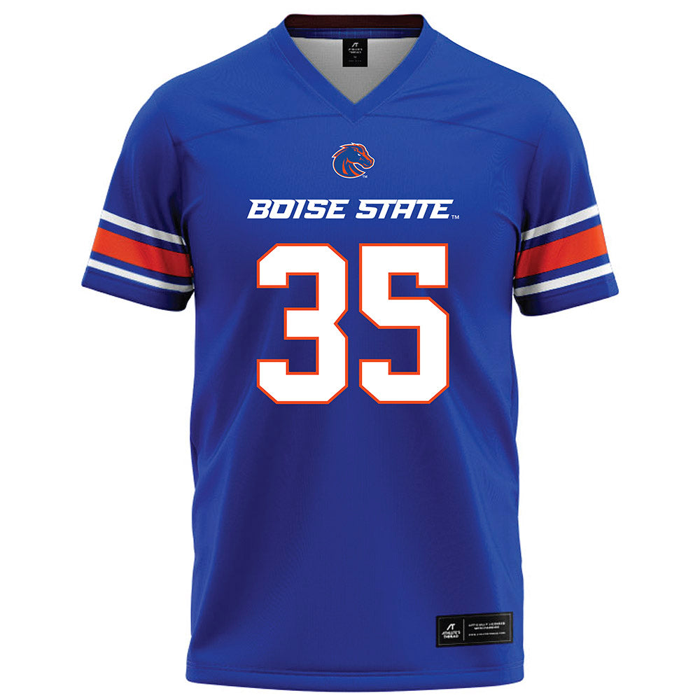 Boise State - NCAA Football : Jonah Dalmas - Blue Football Jersey