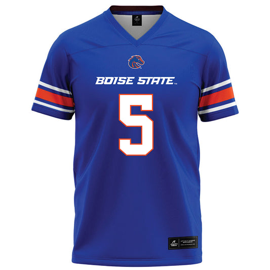 Boise State - NCAA Football : Jayden Virgin - Blue Football Jersey