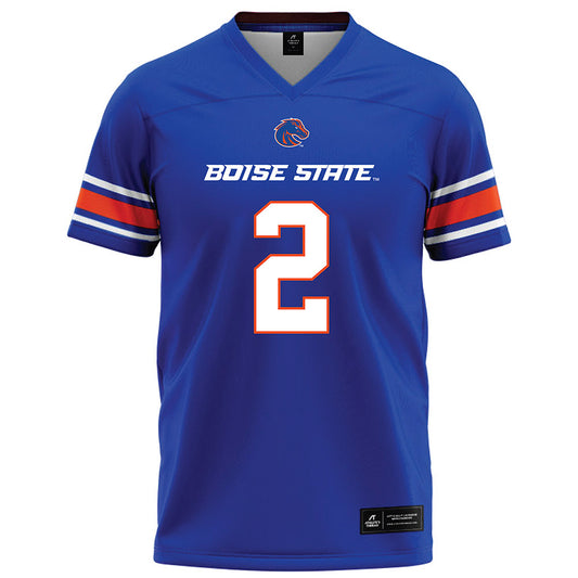 Boise State - NCAA Football : Gavin Dombrowsky - Blue Football Jersey-0