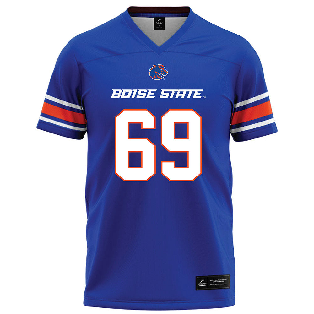 Boise State - NCAA Football : Eyitayo Omotinugbon - Blue Football Jersey