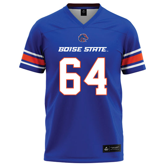 Boise State - NCAA Football : Carson Rasmussen - Blue Football Jersey