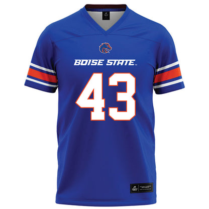 Boise State - NCAA Football : Jake Ripp - Blue Football Jersey