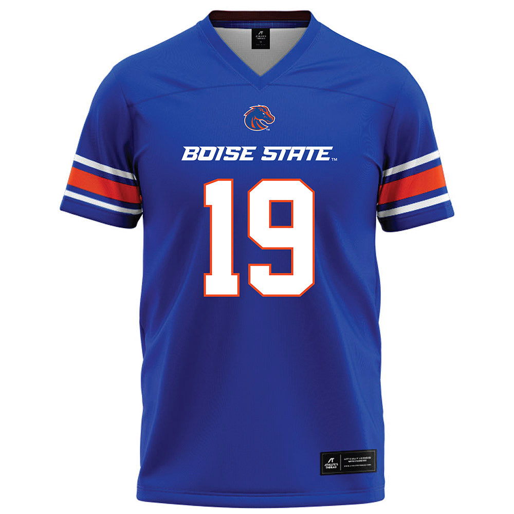 Boise State - NCAA Football : Troy Wilkey - Blue Football Jersey