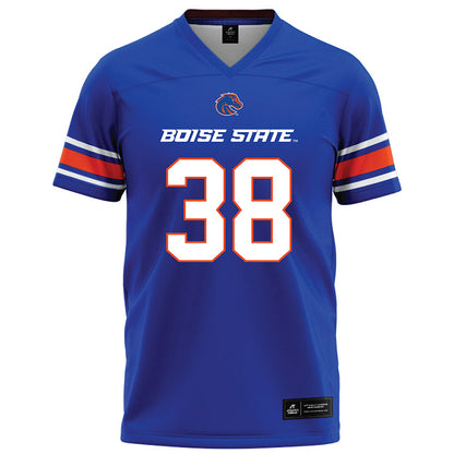 Boise State - NCAA Football : Travis Anderson - Blue Football Jersey