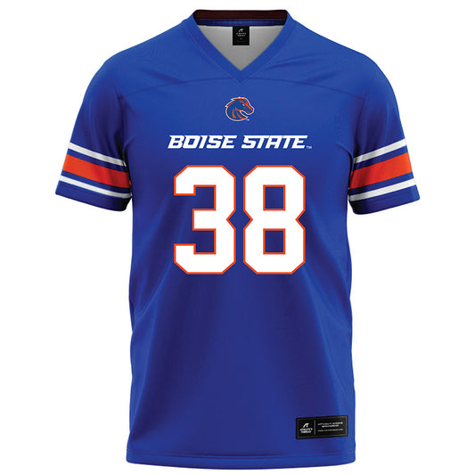 Boise State - NCAA Football : Travis Anderson - Blue Football Jersey