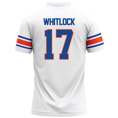 Boise State - NCAA Football : Demetric Whitlock - White Football Jersey-1