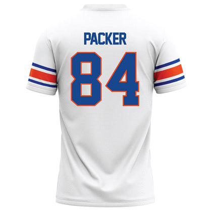 Boise State - NCAA Football : Gavin Packer - White Football Jersey-1