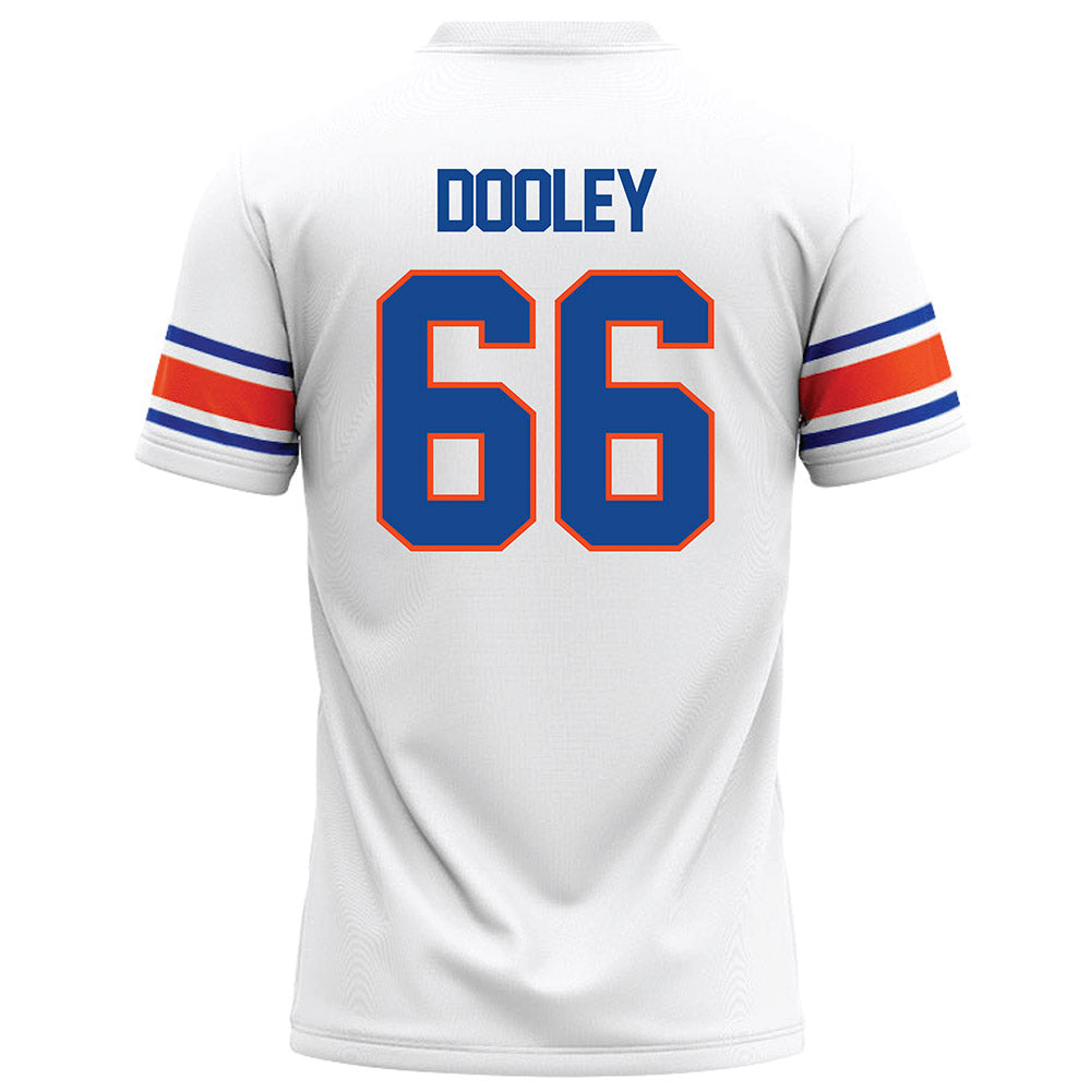 Boise State - NCAA Football : Benjamin Dooley - White Football Jersey