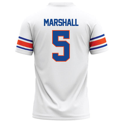 Boise State - NCAA Football : Chris Marshall - White Football Jersey-1