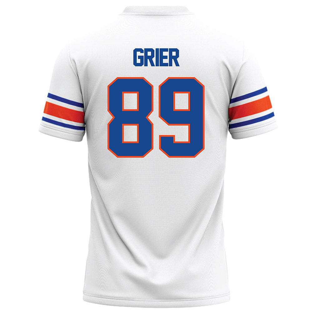 Boise State - NCAA Football : Jackson Grier - White Football Jersey