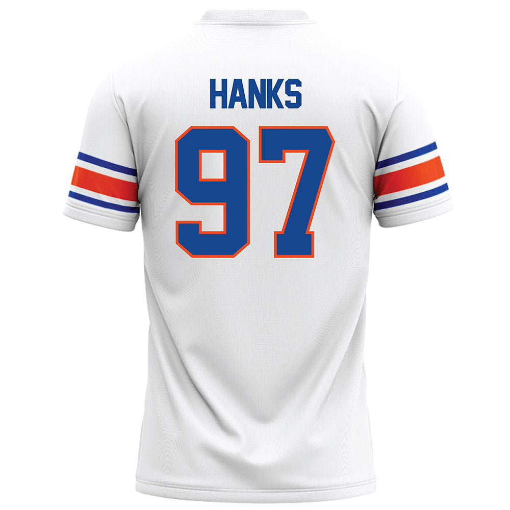 Boise State - NCAA Football : Hayden Hanks - White Football Jersey