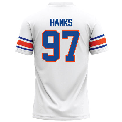 Boise State - NCAA Football : Hayden Hanks - White Football Jersey