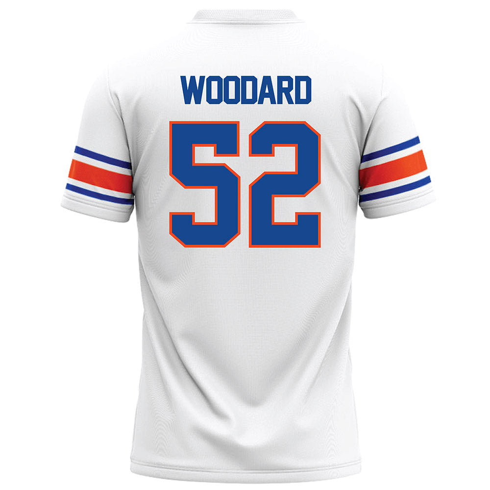 Boise State - NCAA Football : Tavion Woodard - White Football Jersey