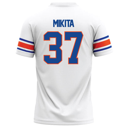 Boise State - NCAA Football : Ethan Mikita - White Football Jersey