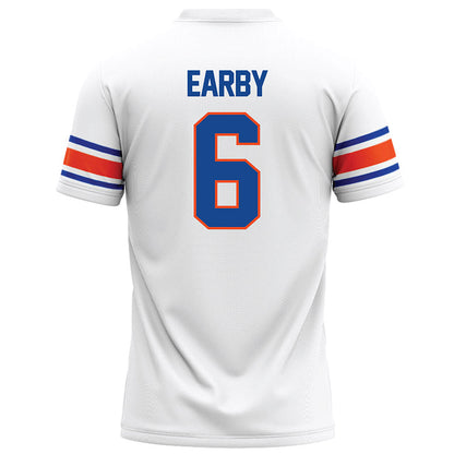 Boise State - NCAA Football : Jeremiah Earby - White Football Jersey