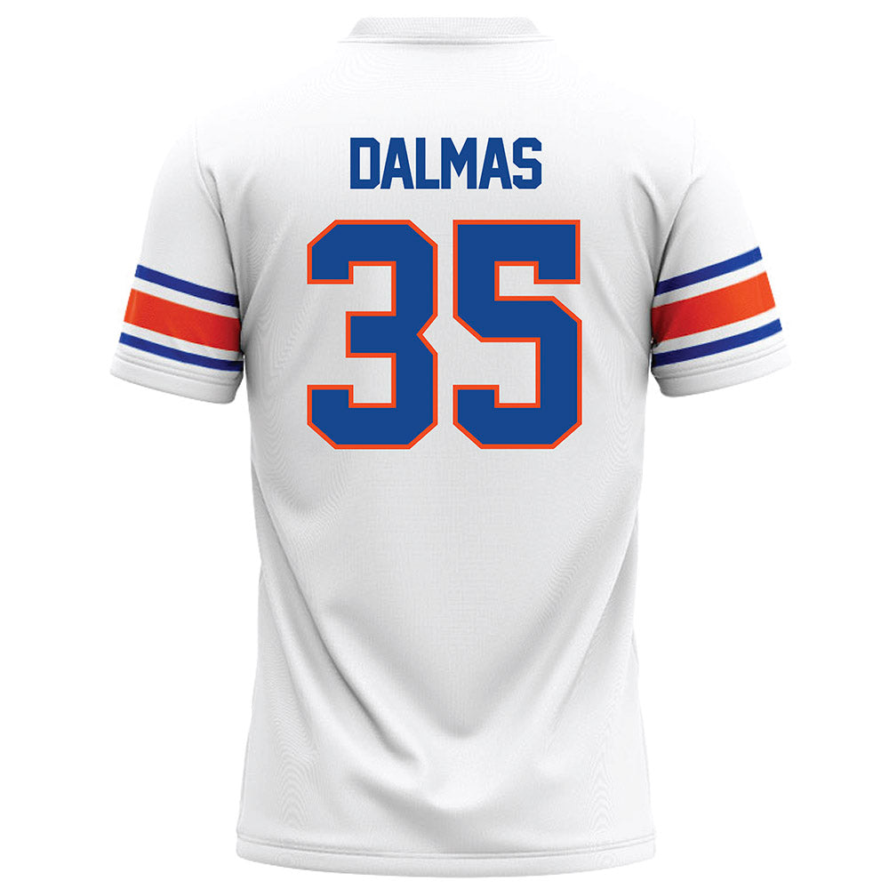 Boise State - NCAA Football : Jonah Dalmas - White Football Jersey