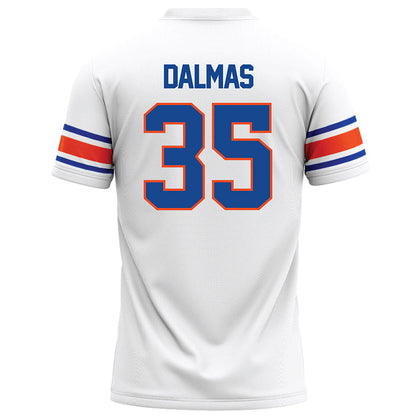 Boise State - NCAA Football : Jonah Dalmas - White Football Jersey