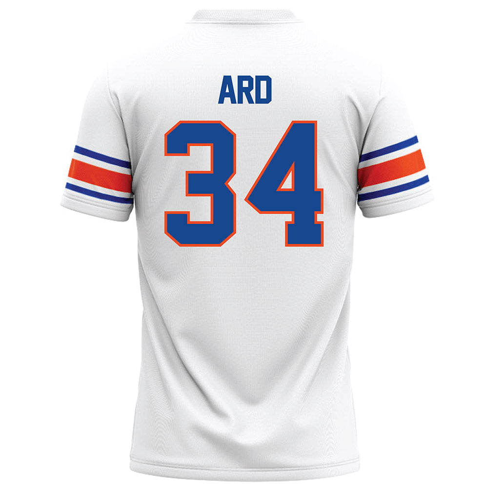 Boise State - NCAA Football : Greg Ard - White Football Jersey-1