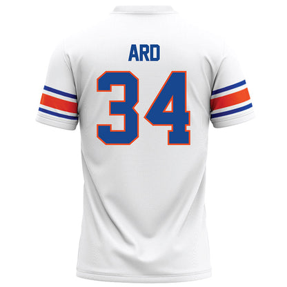 Boise State - NCAA Football : Greg Ard - White Football Jersey-1