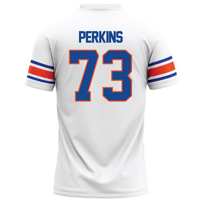 Boise State - NCAA Football : Parker Perkins - White Football Jersey