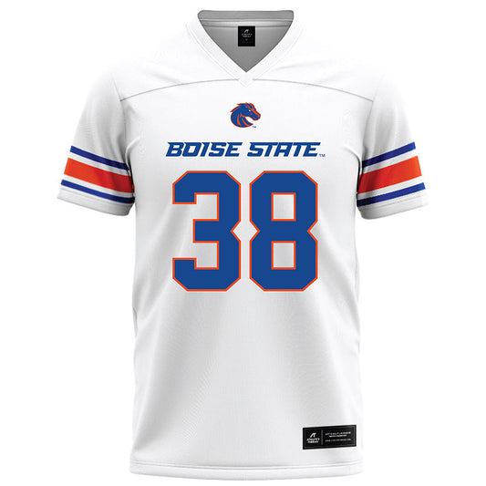 Boise State - NCAA Football : Travis Anderson - White Football Jersey