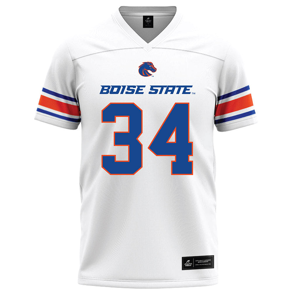 Boise State - NCAA Football : Greg Ard - White Football Jersey-0