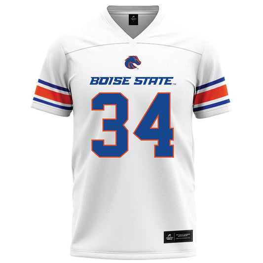 Boise State - NCAA Football : Greg Ard - White Football Jersey-0