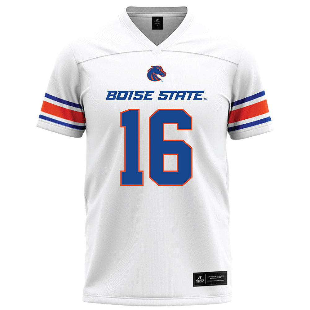 Boise State - NCAA Football : Kaleb Annett - White Football Jersey