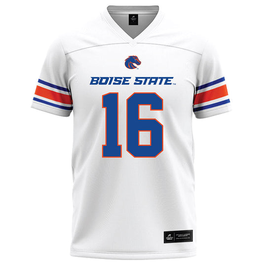 Boise State - NCAA Football : Kaleb Annett - White Football Jersey