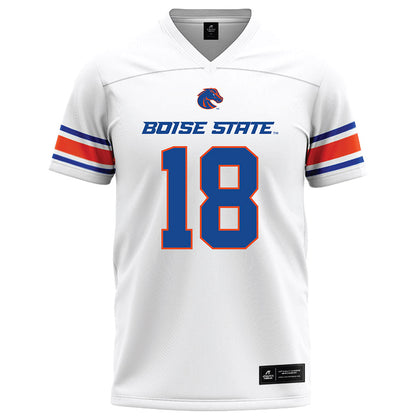 Boise State - NCAA Football : Gabe Tahir - White Football Jersey