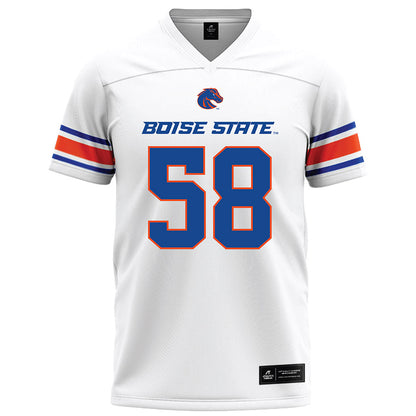 Boise State - NCAA Football : Trevor Mckenna - White Football Jersey