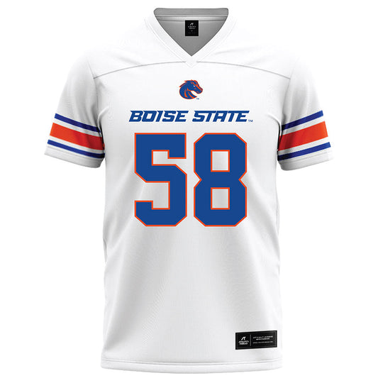 Boise State - NCAA Football : Trevor Mckenna - White Football Jersey