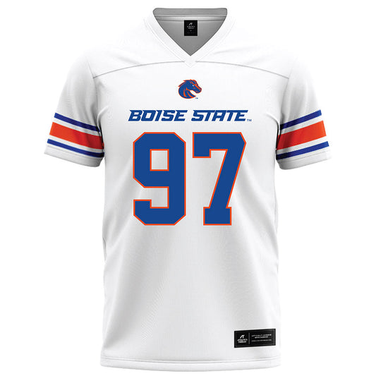 Boise State - NCAA Football : Hayden Hanks - White Football Jersey