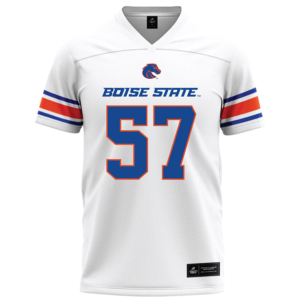 Boise State - NCAA Football : Nathan Cardona - White Football Jersey