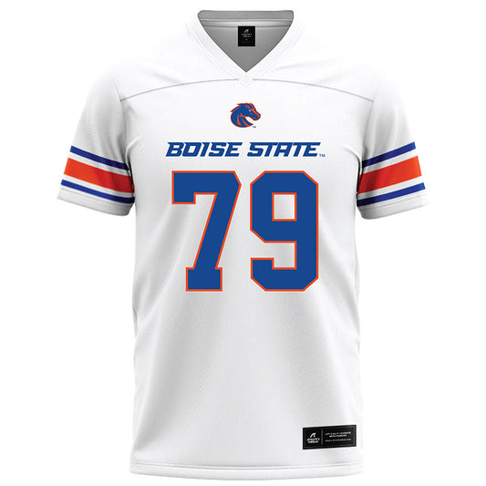 Boise State - NCAA Football : Connor Warkentin - White Football Jersey