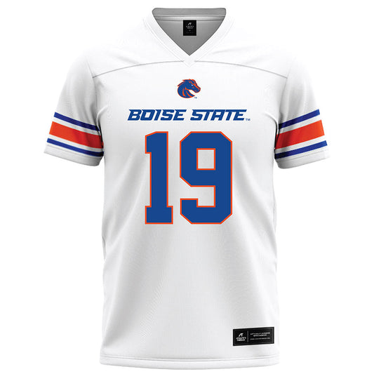 Boise State - NCAA Football : Dion Washington - White Football Jersey-0