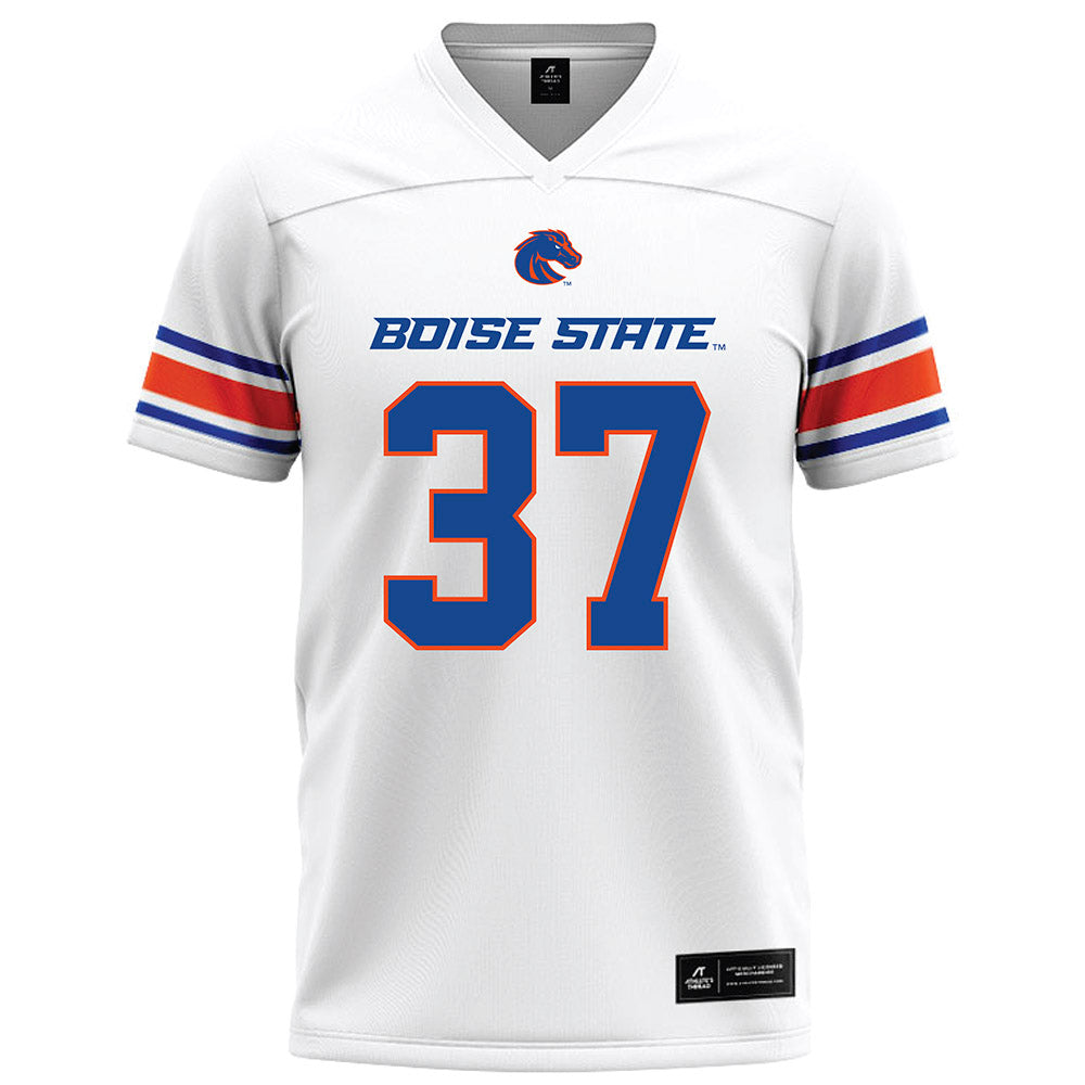 Boise State - NCAA Football : Oscar Doyle - White Football Jersey-0