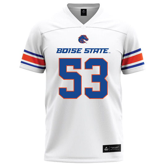 Boise State - NCAA Football : Marco Notarainni - White Football Jersey