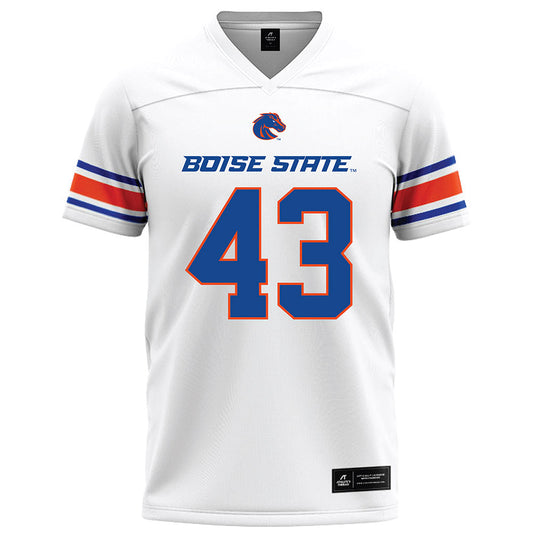 Boise State - NCAA Football : Jake Ripp - White Football Jersey