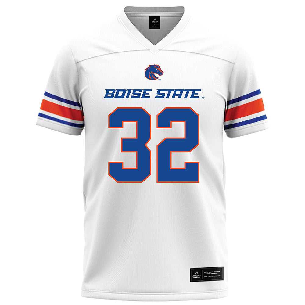 Boise State - NCAA Football : Bryce Cleave - White Football Jersey