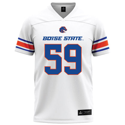 Boise State - NCAA Football : Lopez Sanusi - White Football Jersey