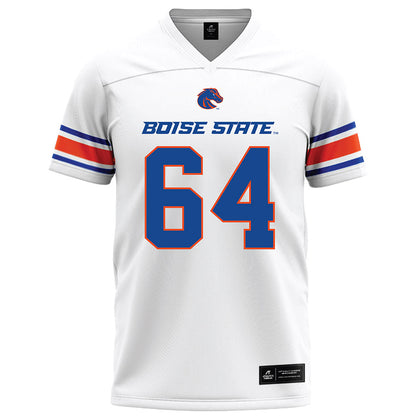 Boise State - NCAA Football : Carson Rasmussen - White Football Jersey