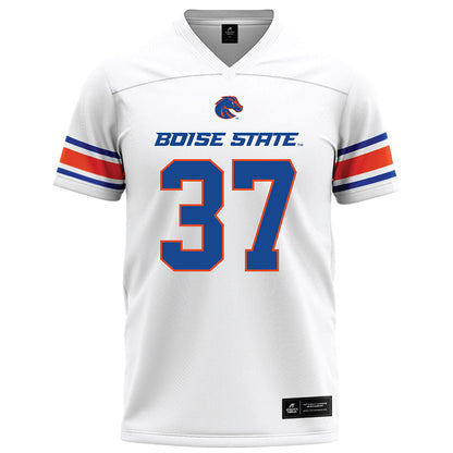 Boise State - NCAA Football : Ethan Mikita - White Football Jersey