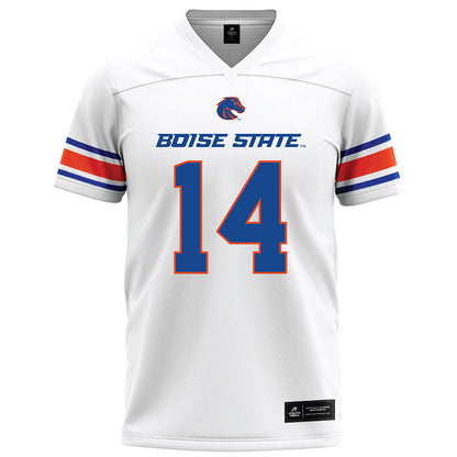 Boise State - NCAA Football : Kaonohi Kaniho - White Football Jersey