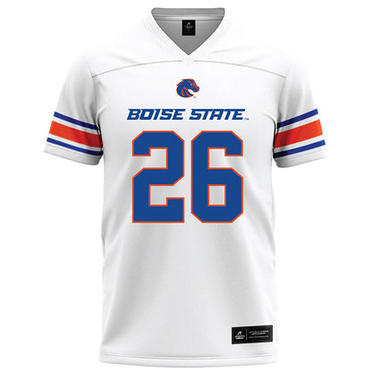 Boise State - NCAA Football : Sire Gaines - White Football Jersey