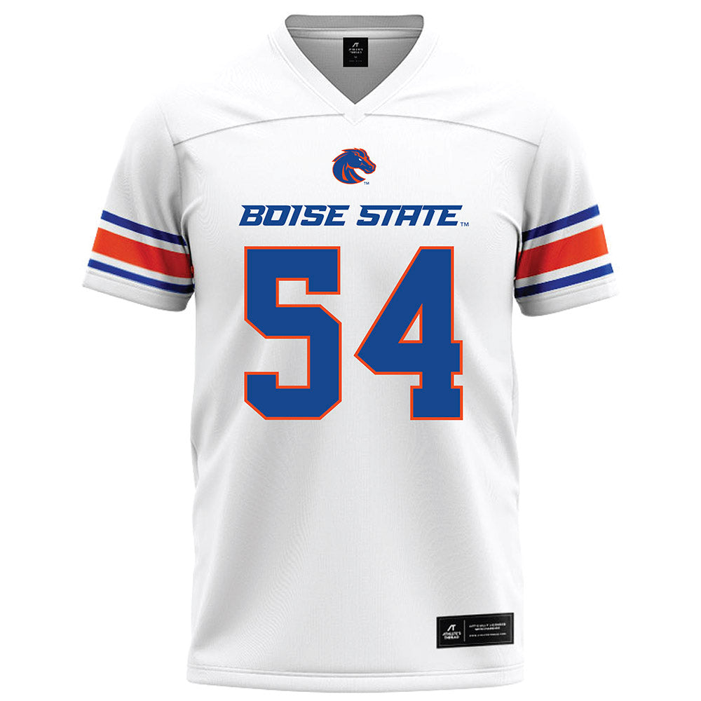 Boise State - NCAA Football : Hunter Higham - White Football Jersey-0