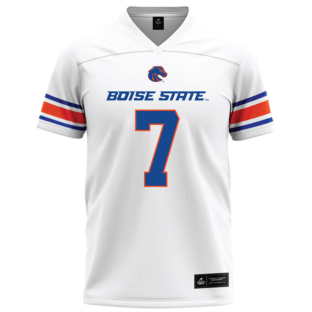 Boise State - NCAA Football : A'Marion MCcoy - White Football Jersey